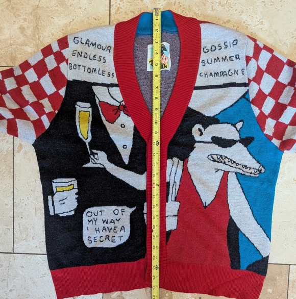 Wah-Wah Filthy ratbag Cardigan Sweater - Picture 7 of 12